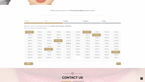 beauty salon website
